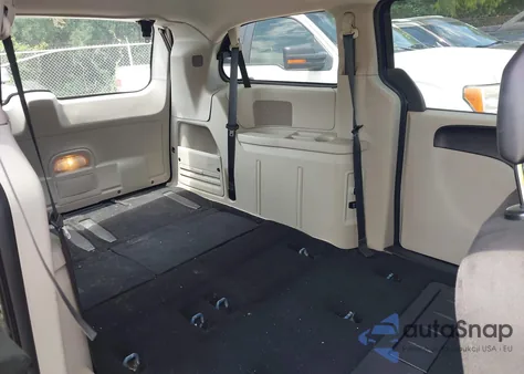 2012 Dodge Grand Caravan Sxt из США, поврежденный, VIN 2C4RDGCG9CR318691